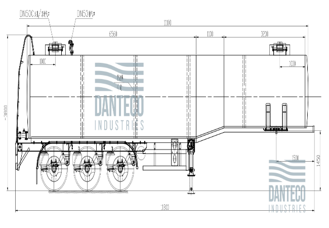 Efficiency on the move with our Tank Trailer