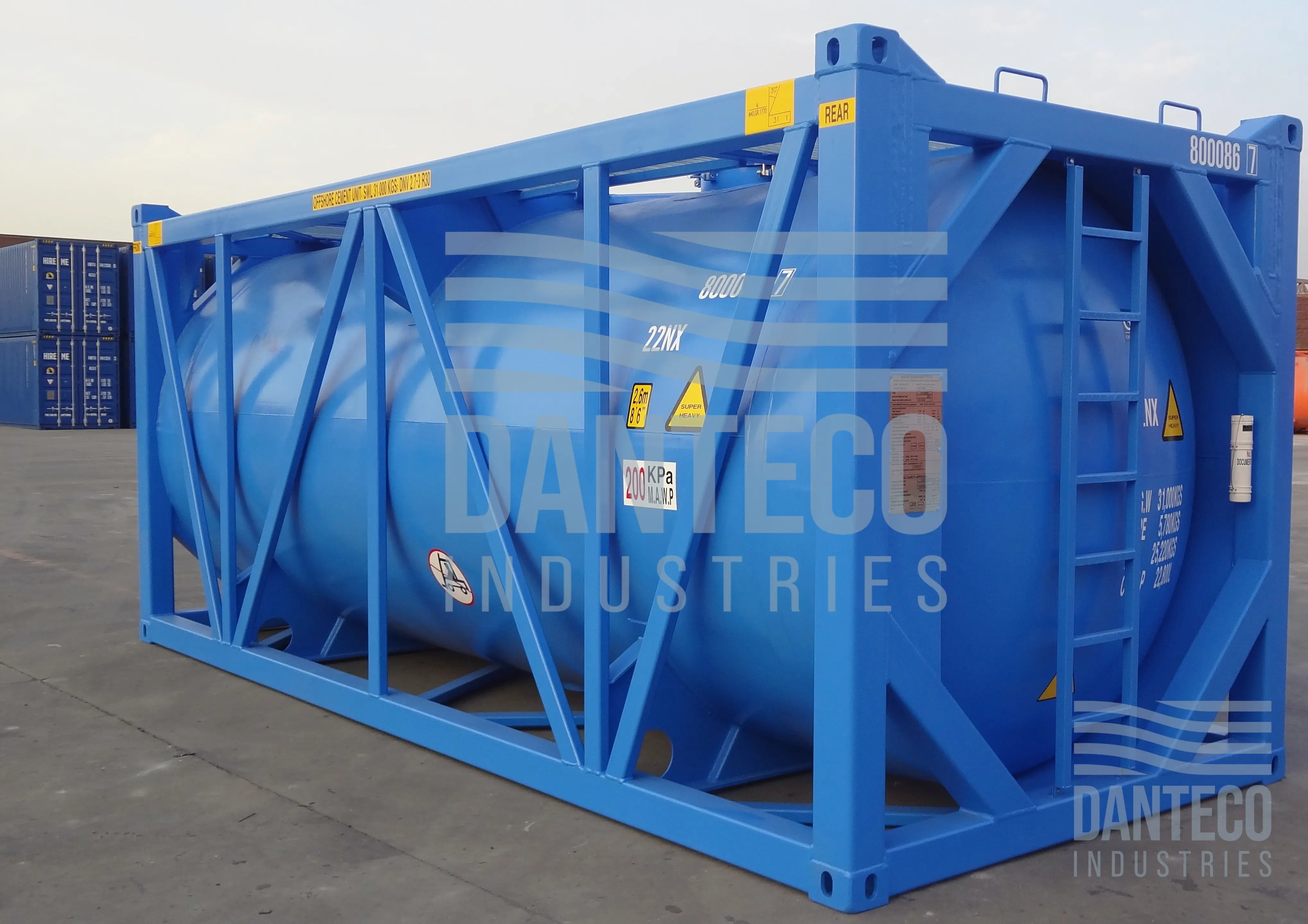 20FT Offshore Cement Silo Container DNV 2.7-1