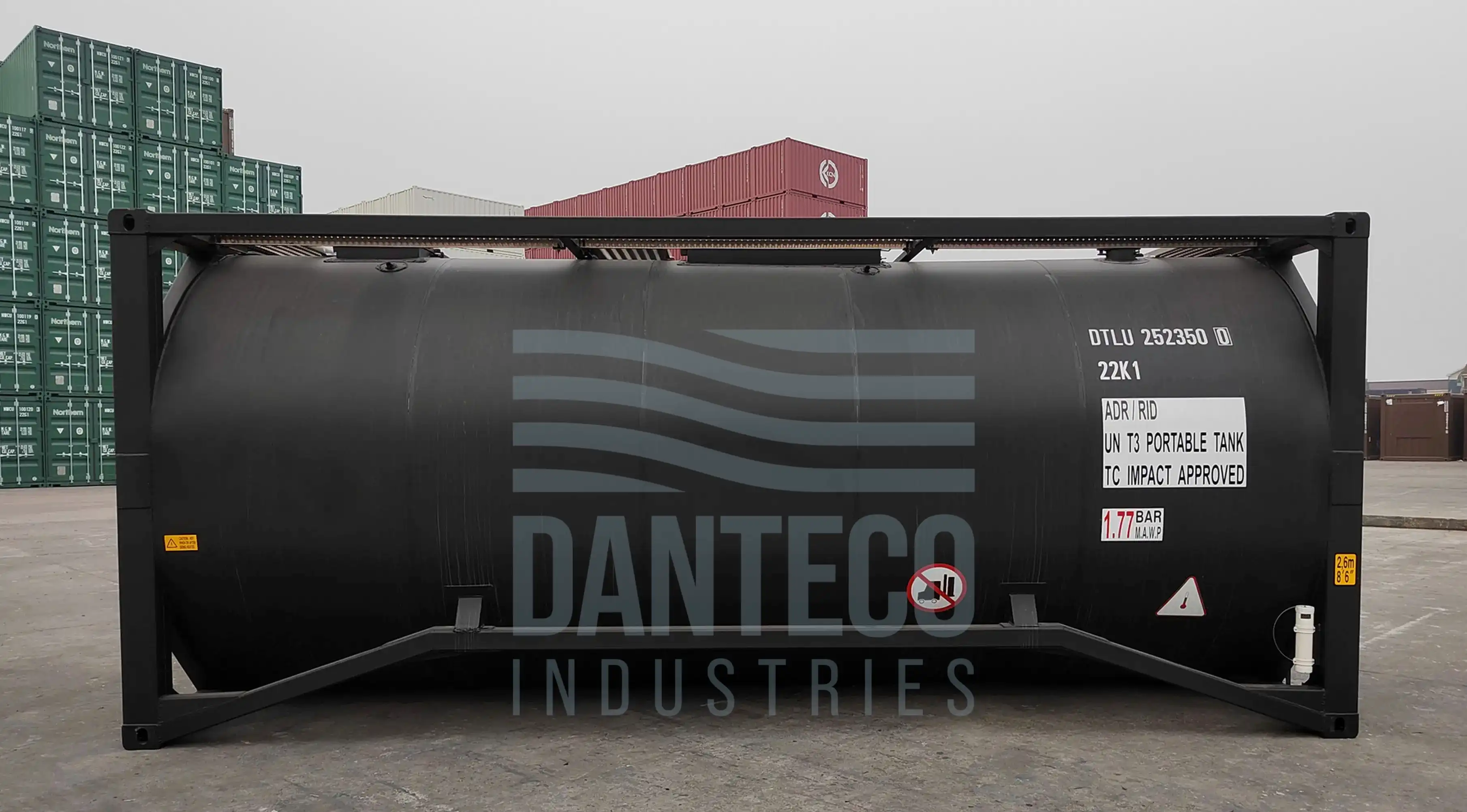 20FT Bitumen Tank Flame Tube