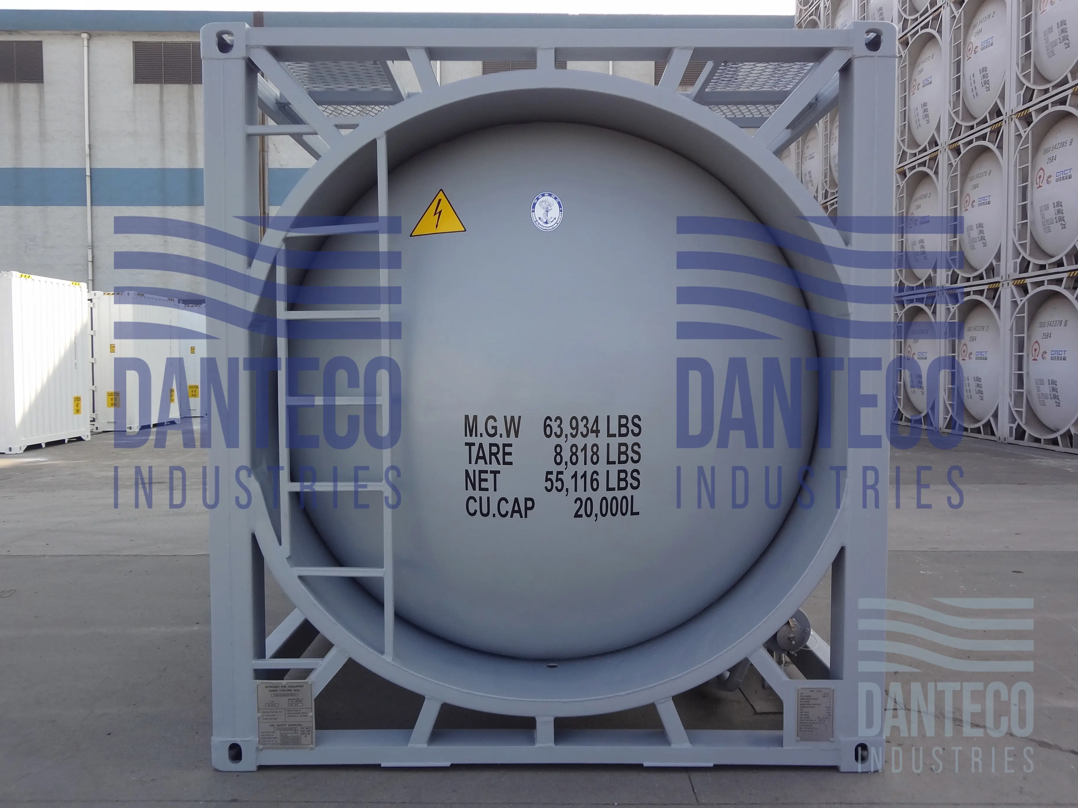 Dry Bulk Powder Tank Container