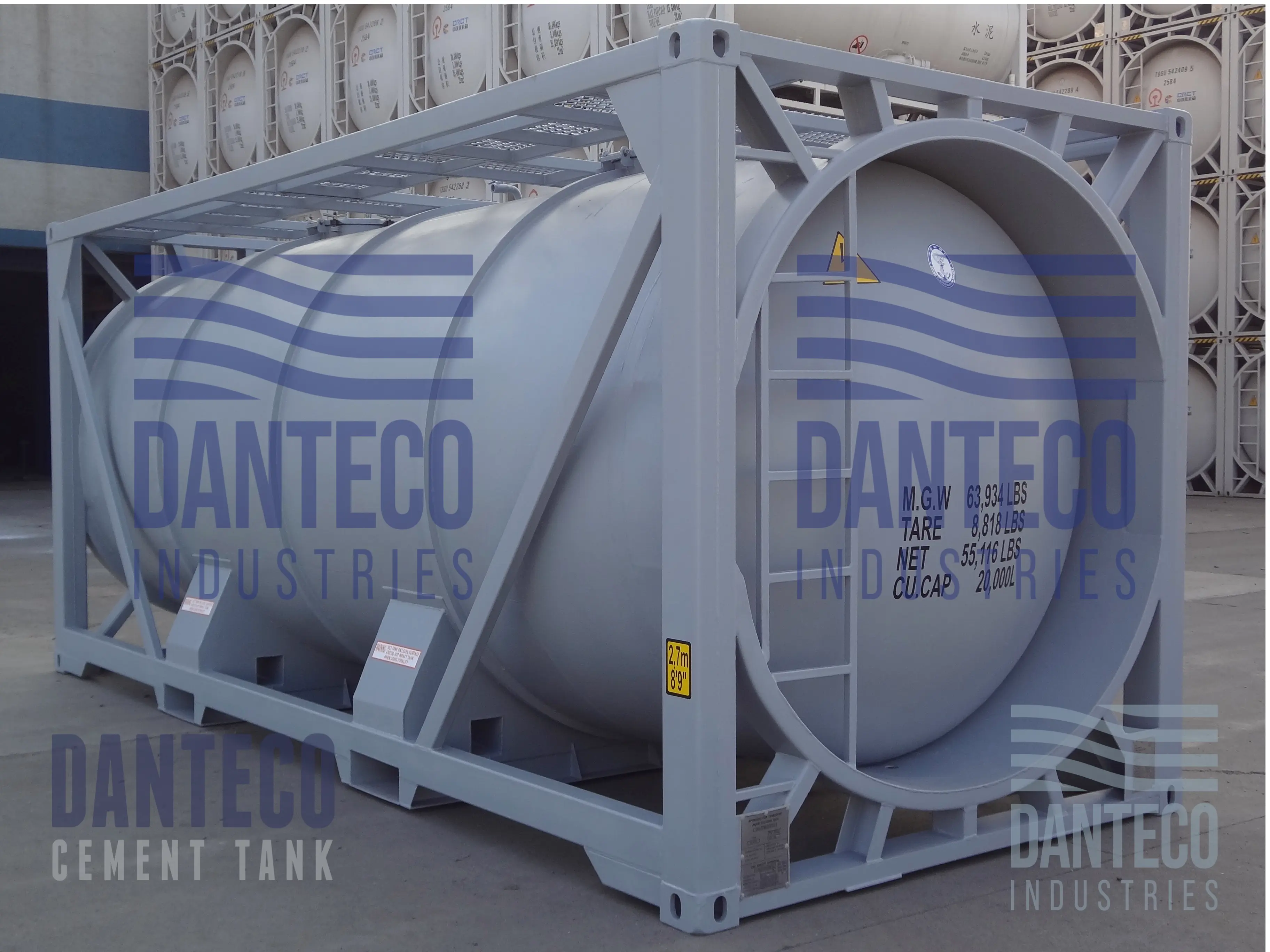 Dry Bulk Powder Tank Container