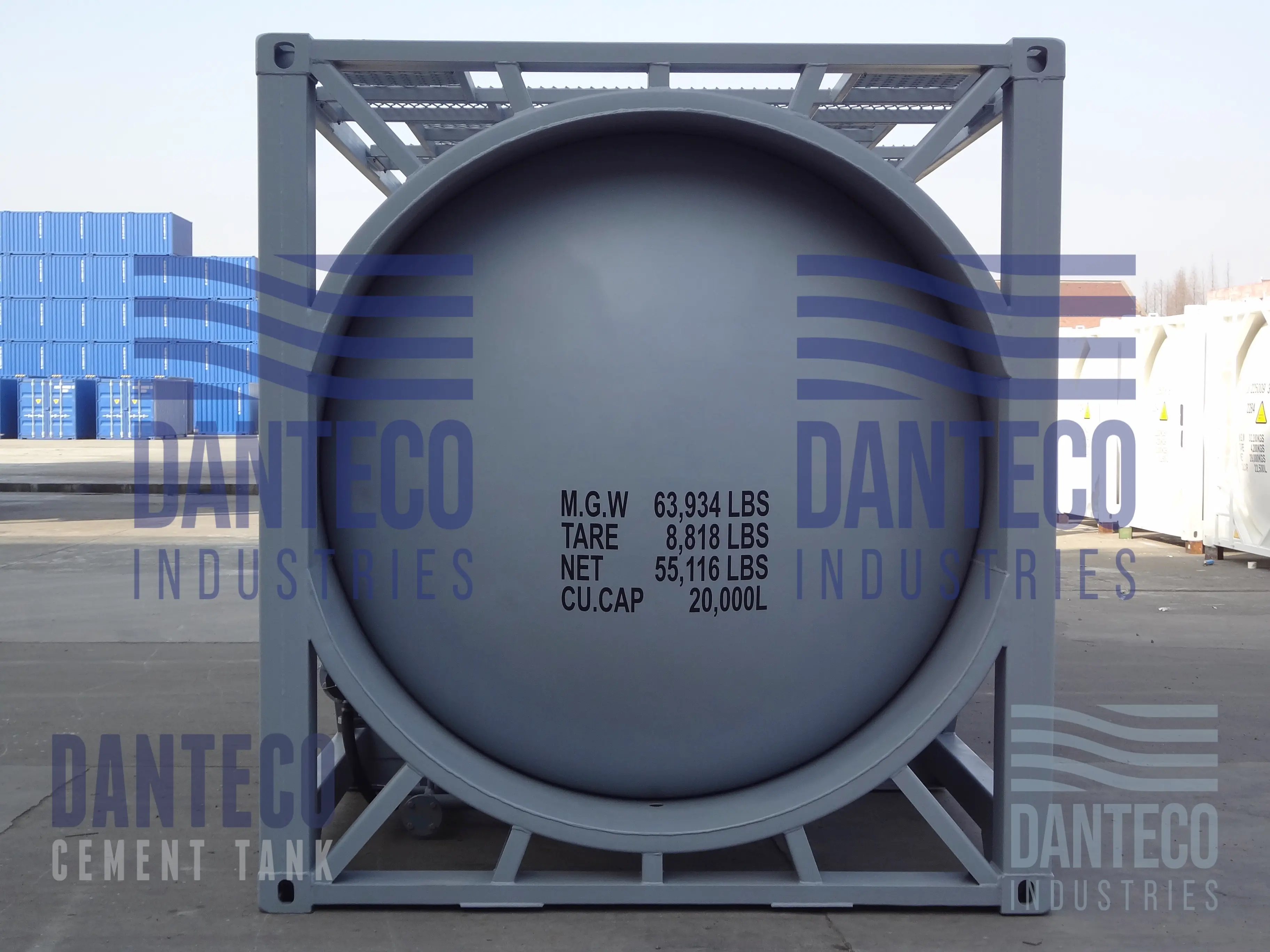 Dry Bulk Powder Tank Container