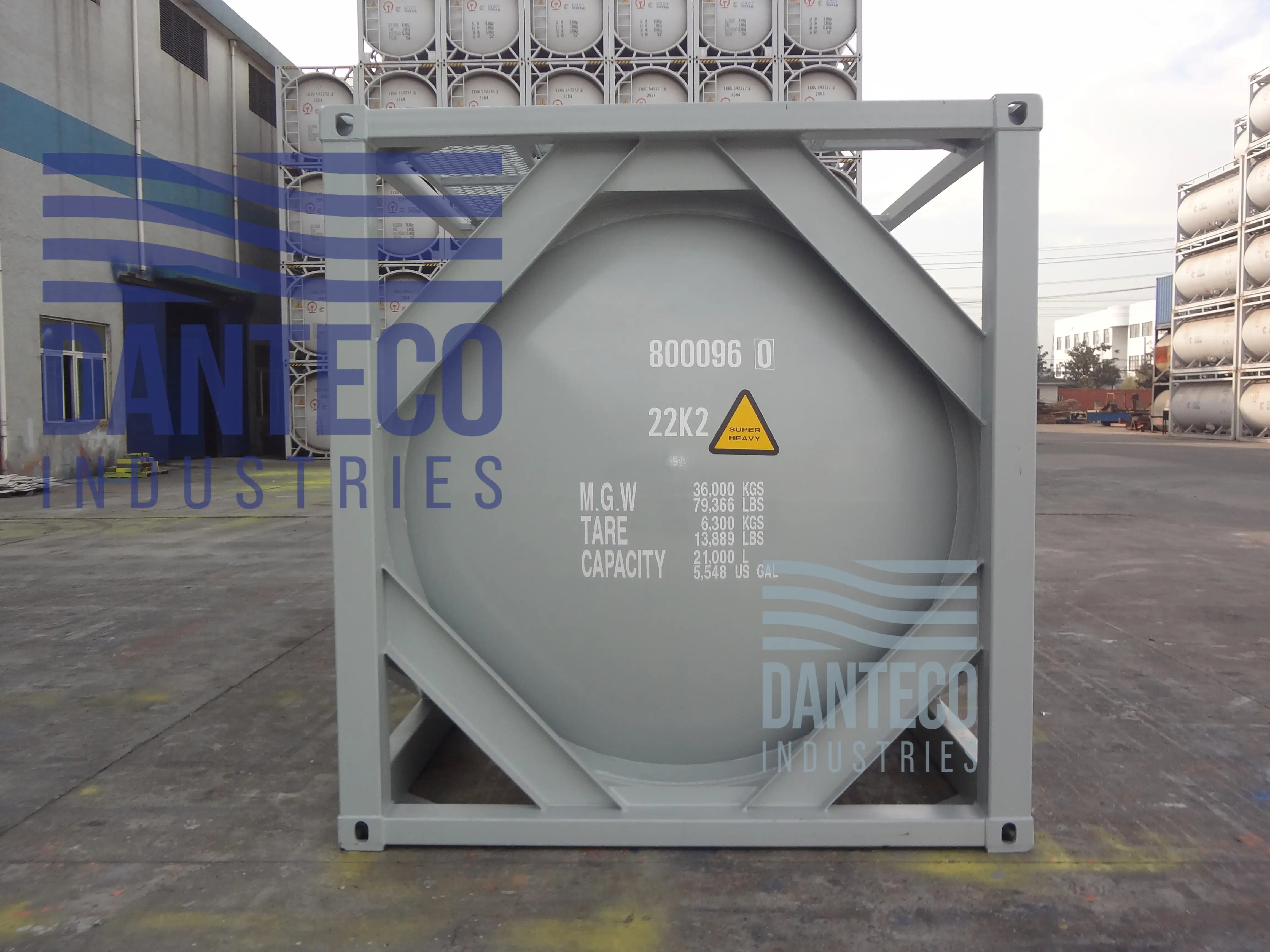 20FT Nitric Acid Tank Container